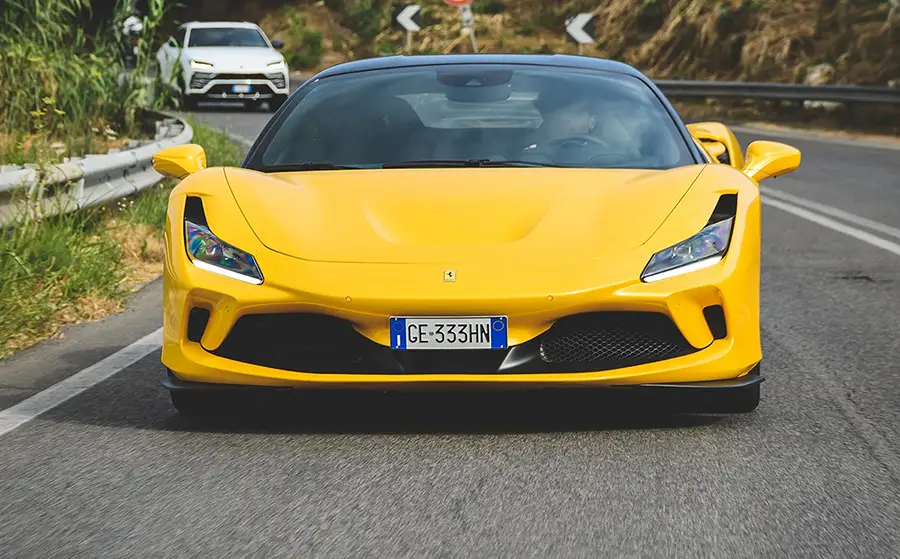Ferrari to rent in Positano