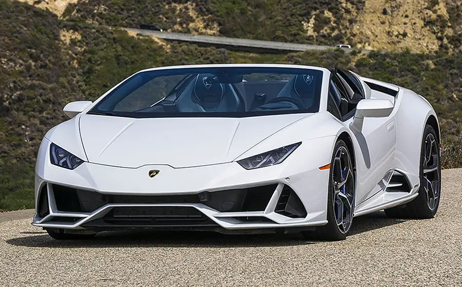 Lamborghini to rent in Positano