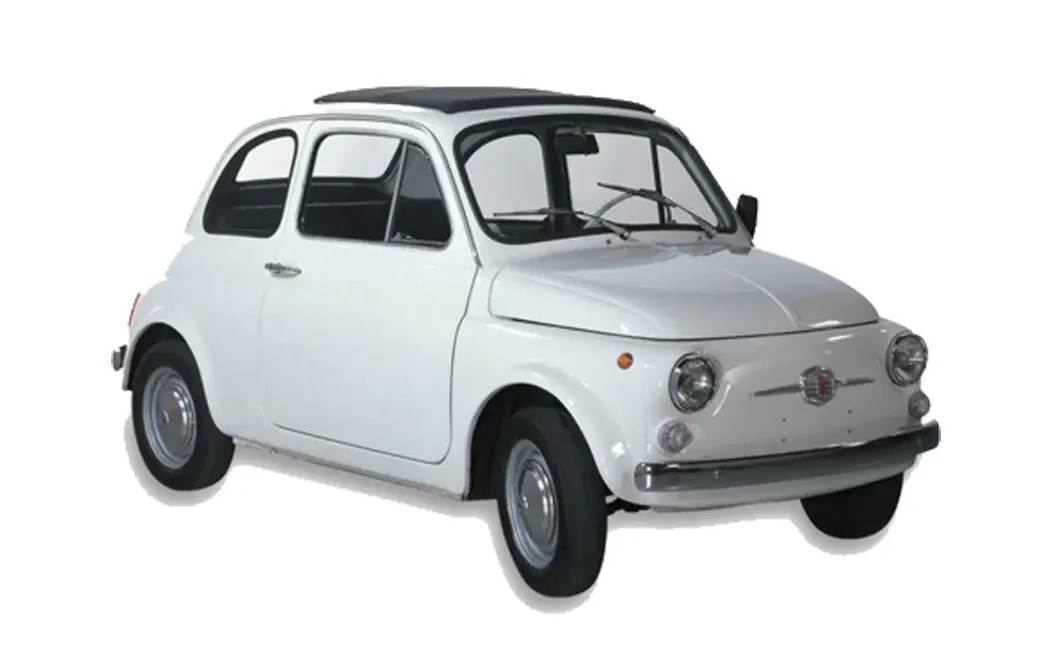 Fiat 500 vintage to rent in Positano